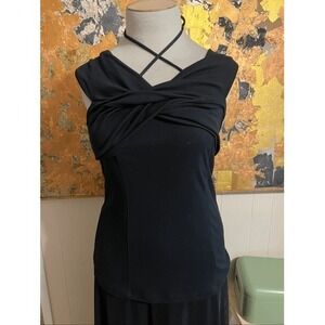 Fabulous Cecil McBee Japan Quirky Black Convertible Top M/L